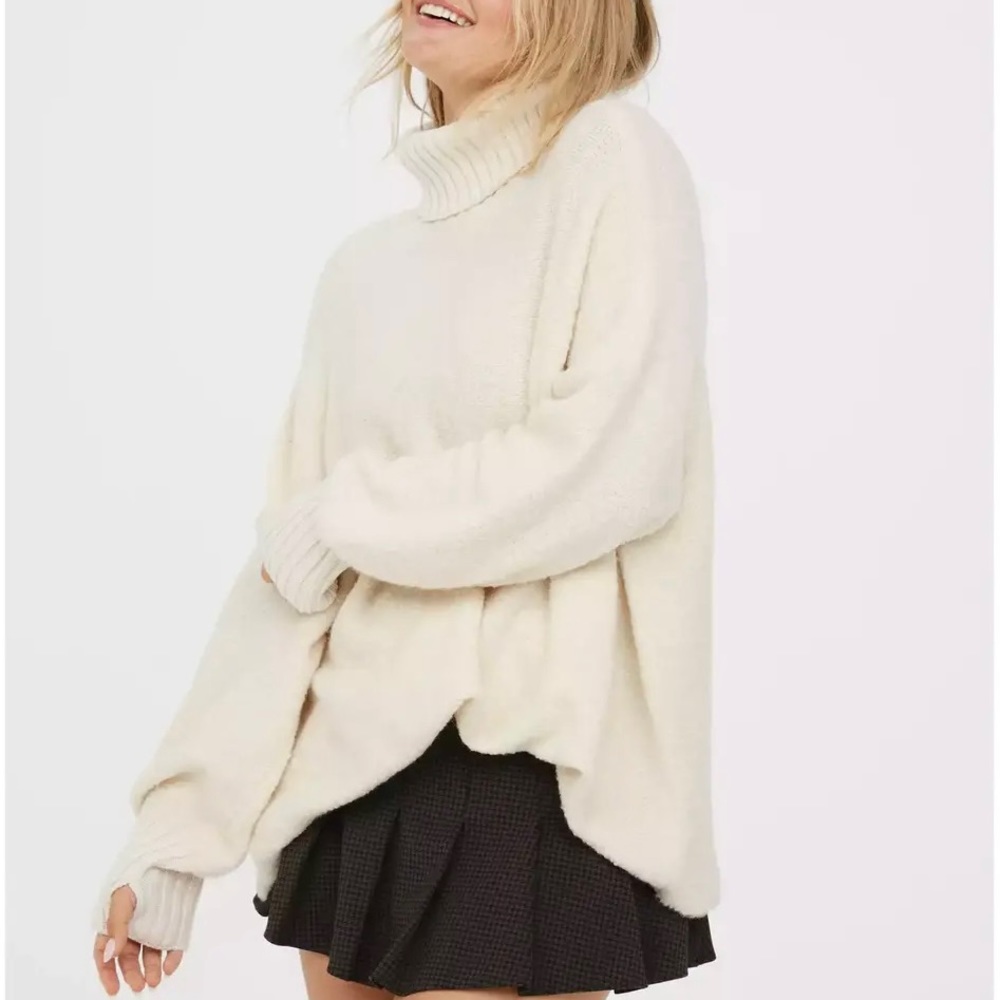 Beautiful Cream Offline by Aerie Turtleneck Sweater